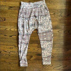 BCBG Patterned Harem Pants